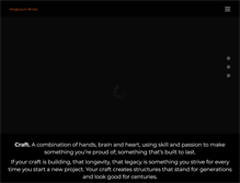 Tablet Screenshot of kingscourtbrick.com